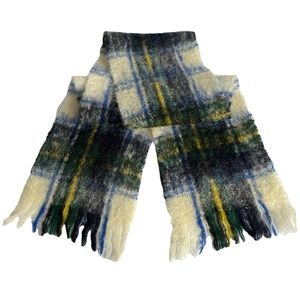 Vintage Glentana Mohair Blend Made in Scotland Scarf
